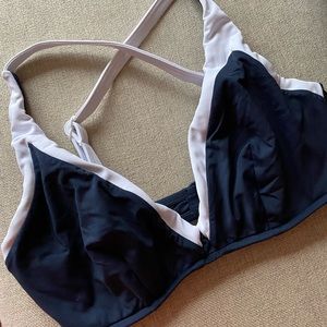 Seafolly color block top